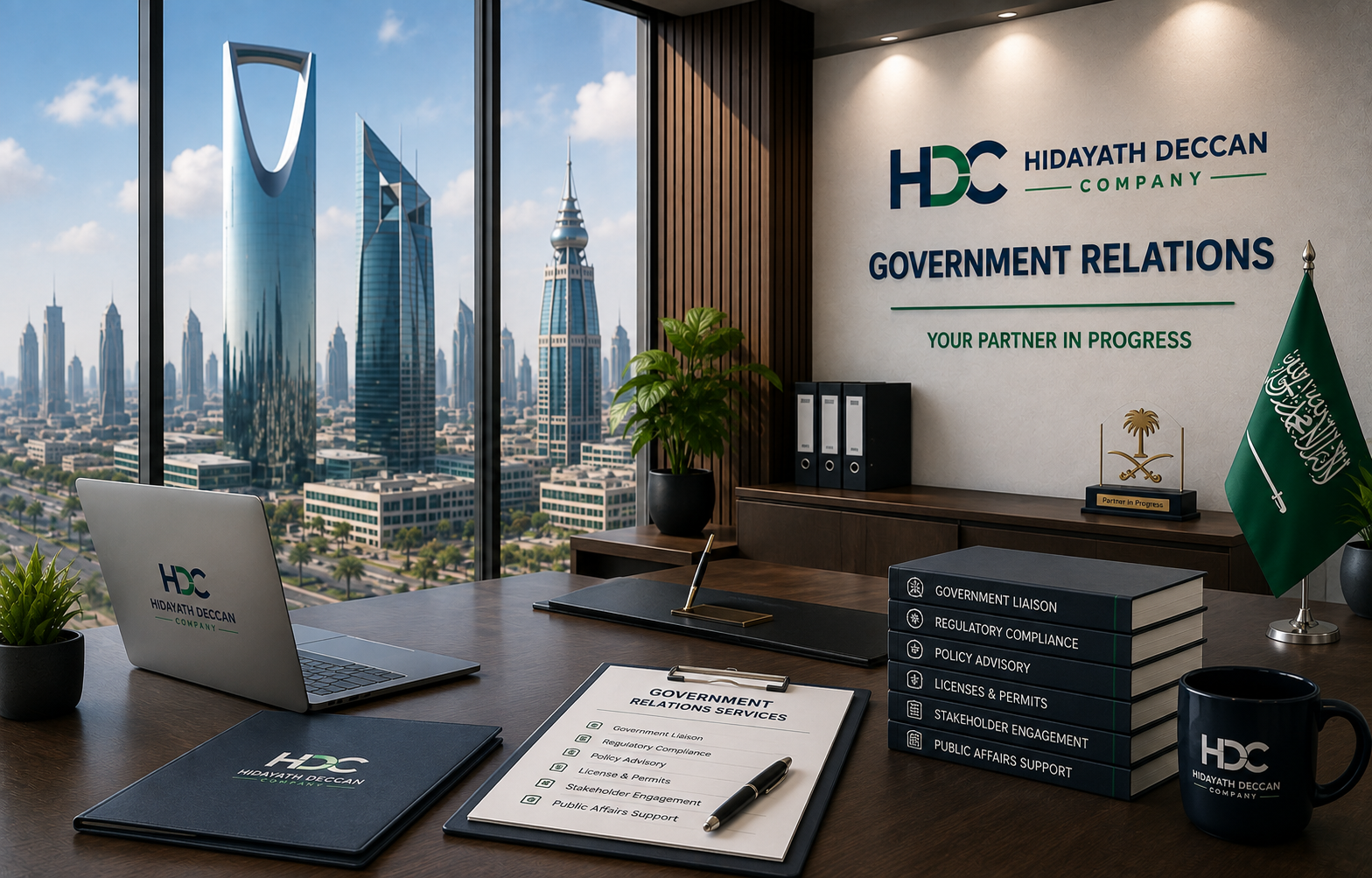 دعم العلاقات الحكومية في المملكة العربية السعودية